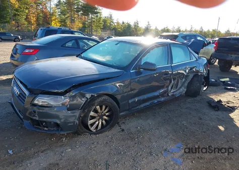 2011 Audi A4 2.0T Premium z USA, uszkodzony, nr VIN WAUFFAFLXBN029430